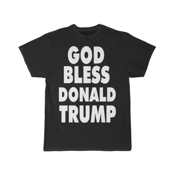 

god bless donald trump short sleeve tee, White;black