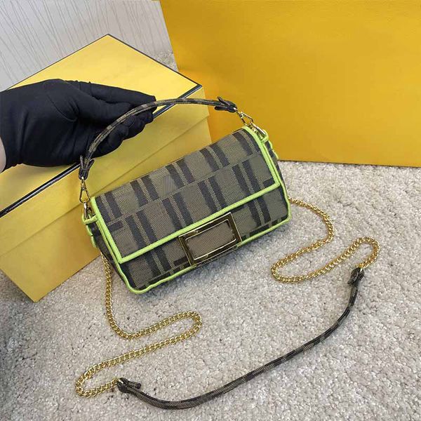 

bag messenger bags women shoulder chain purse canvas flip design magnetic buckle embroidered edge hasp