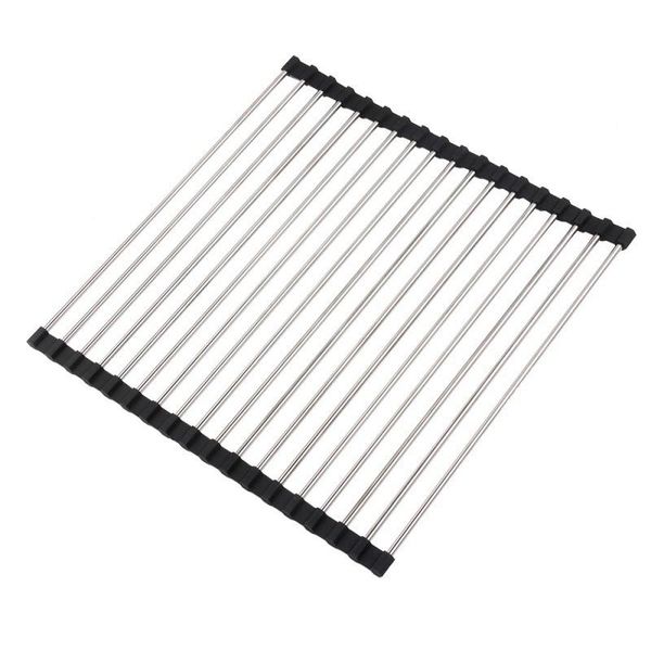 

kitchen storage & organization drainer rack magic rolling kitchenware drain vegetable fruit spoon filter shelf strainer tools