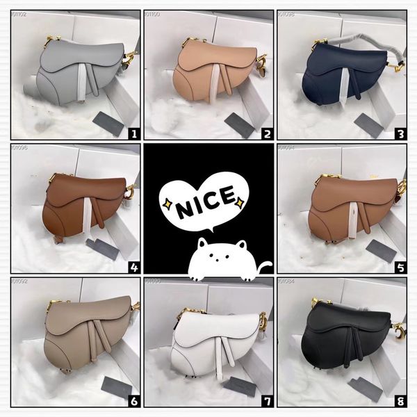 

brand designer's shoulder bags ladies' temperament fashion luxury frosted embroidered leather portable saddle bag