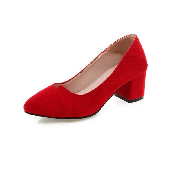 

dress shoes qplyxco 2021 zapatos mujer tacon big size 31-48 spring autumn women's pumps wedding woman high heels party h7159, Black