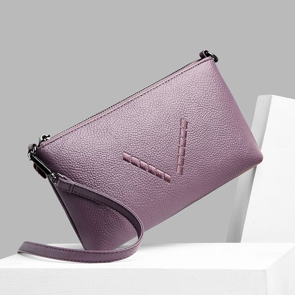 

shoulder handbags 2021 messenger soft middle-aged clutch small leather fashion mother simple new bags ladies bag emxuk