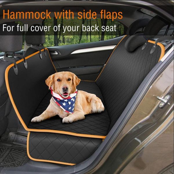 

dog car seat cover for rear back waterproof pet dogs cushion protector carrier cat hammock mat travel covers