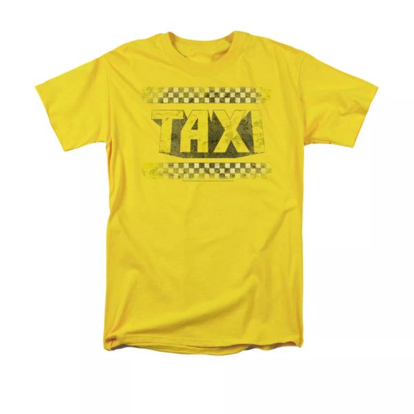 

taxi run down taxi tv show t-shirt sizes s-3x new, White;black