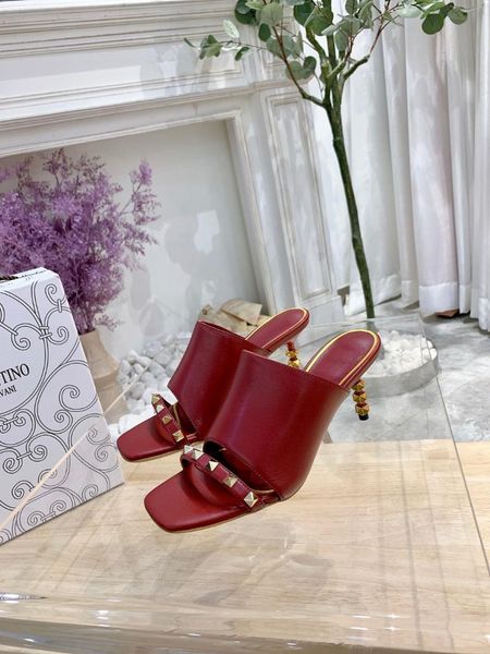 

sandals 2021 fashion women's shoes genuine leather sell design size 34-42 ladies, Black