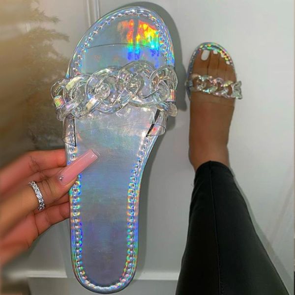

slippers candy color ring sandals women casual lightweight outer wear large size outdoor beach 2021 flip flop, Black