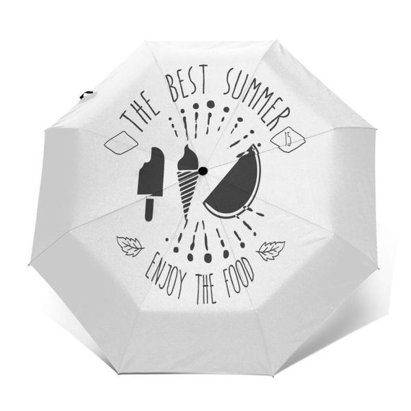

umbrellas ice cream umbrella mini compact print backpack uv protection auto