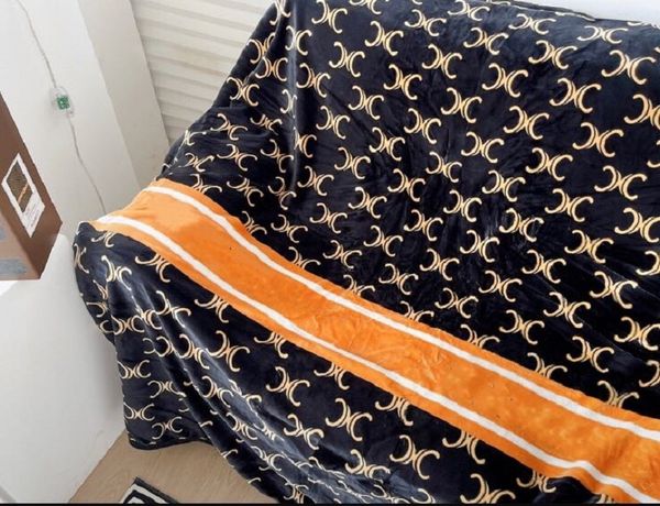 

all seasons designers blankets luxury letter print home blanket adults kids carpet home textiles beddings supplies