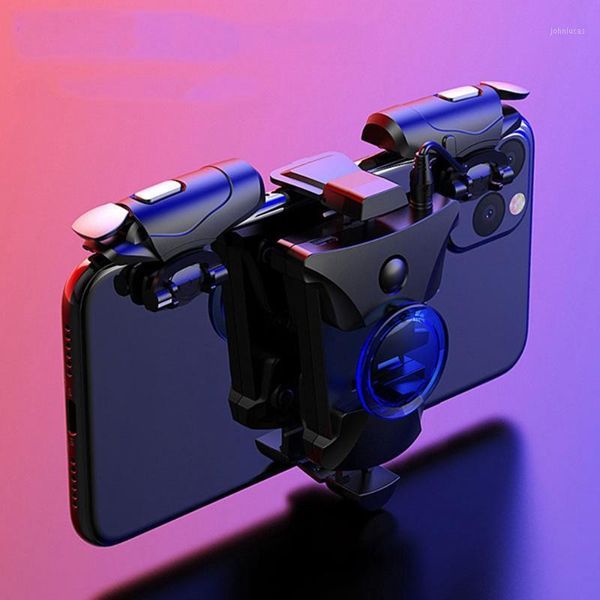 

game controllers & joysticks mobile phone gaming trigger l1r1shooter pubg controller for gamepad turbo fire button 16 ss per seconds1