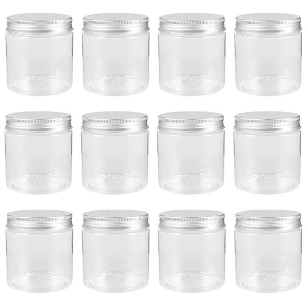 

12pcs 200ml kitchen bottle containers cereal storage bottles with lid & jars