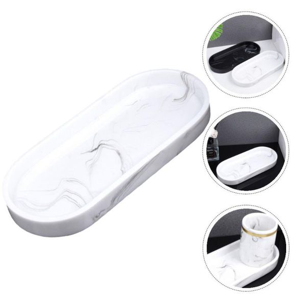

kitchen storage & organization bathroom tray marble pattern texture resin