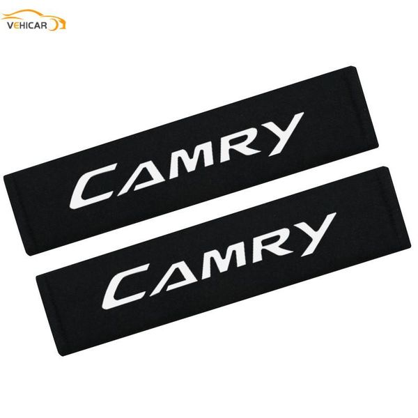 

safety belts & accessories vehicar 2pcs cotton shoulder protector car seat belt covers pad for camry diy decoration