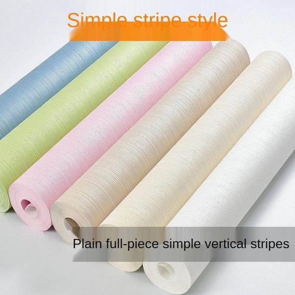 

wallpapers non woven wallpaper modern simple solid color stripe living room bedroom background el engineering