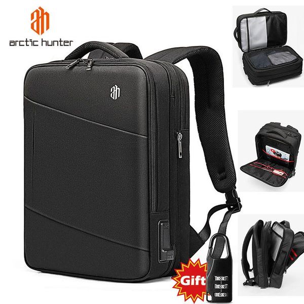 

backpack arctic men travel lapbag with multifunction usb charging port expandable backpacks water repellent