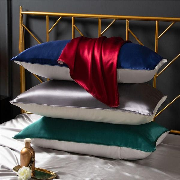 

pillow case 100% pure silk pillowcase real natural mulberry cover