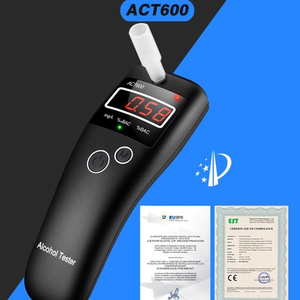 

breathalyzer digital alcohol tester breath analyzer detection device remind driver safety diagnostic tool alcoholism test