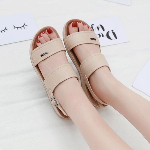 

slippers women summer open toe comfortable breathable casual slipper shoe flat sandals female beach shoes#g20, Black