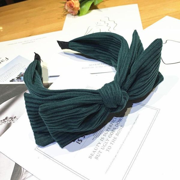 

fashion cloth hair hoop japanese/korean multi-layer large bow tie headband accessories retro simple headdress hairpin1