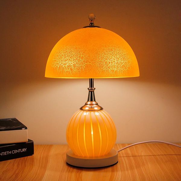 

table lamps odiff contemporary and contracted study bedroom lamp wedding anniversary glass warm bedside led lights
