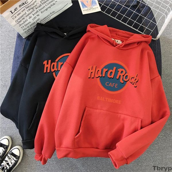 

women's hoodies & sweatshirts cool ladies hoodie letter print sweatshirt winter warm streetwear pullover punk graphic thicken, Black