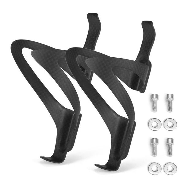 

2pcs full carbon fiber super-light universal bike bottle cage bicycle water holder for road mountain bottles & cages