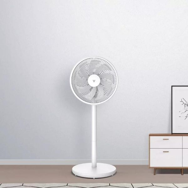 

simple design of vertical adjustable base yunmi fan three speed electric fans