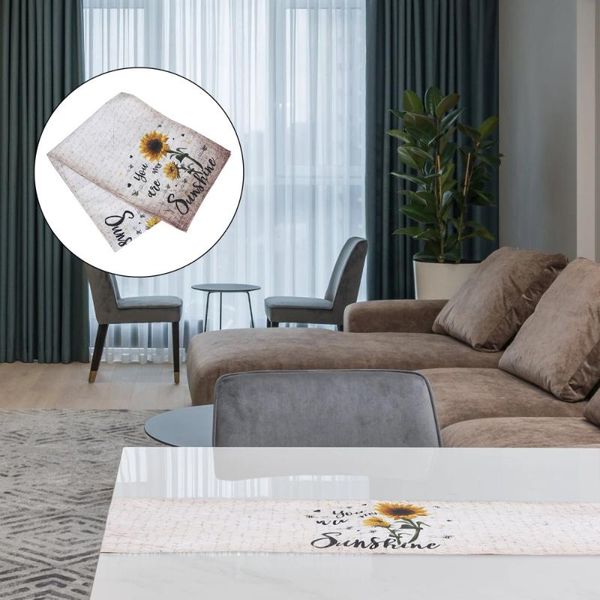 

table cloth 1pc durable household sunflower tablecloth creative anti-scalding
