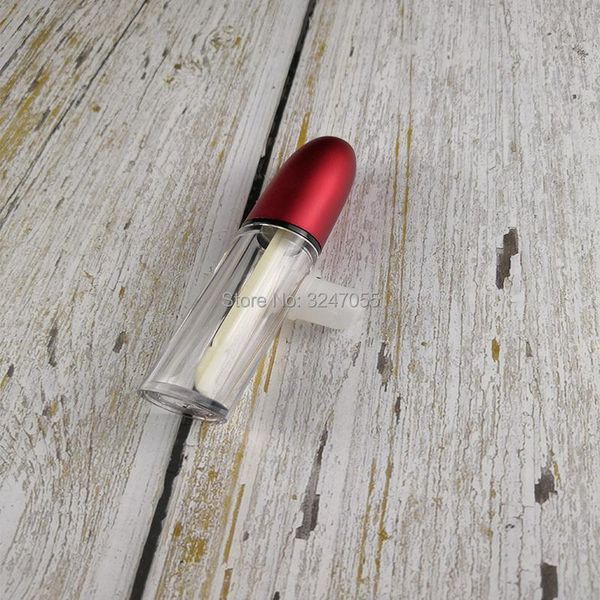 

10/30/50/100pcs plastic empty liquid lipstick refillable bottle, clear cosmetic lip gloss tube, professional makeup tools storage bot bottle