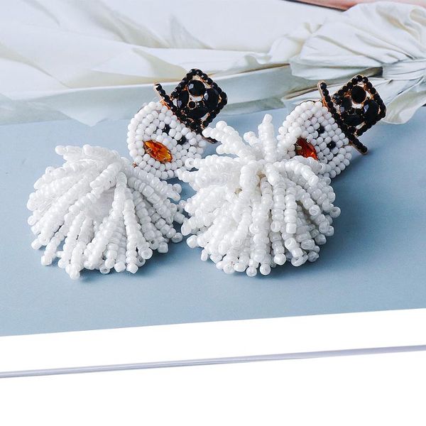 

dangle & chandelier temperament charming earring snowman jewelry fashion geometry romantic earrings metal glamour vintage weddi, Silver