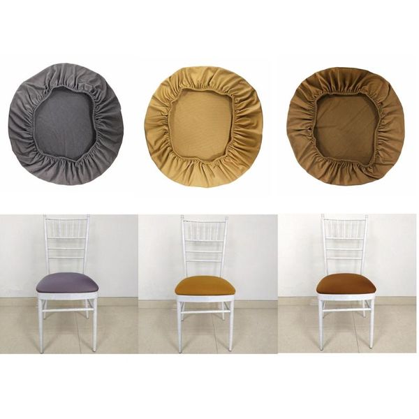 

cushion/decorative pillow spandex polyester dining room chair seat cover protector for home restaurant