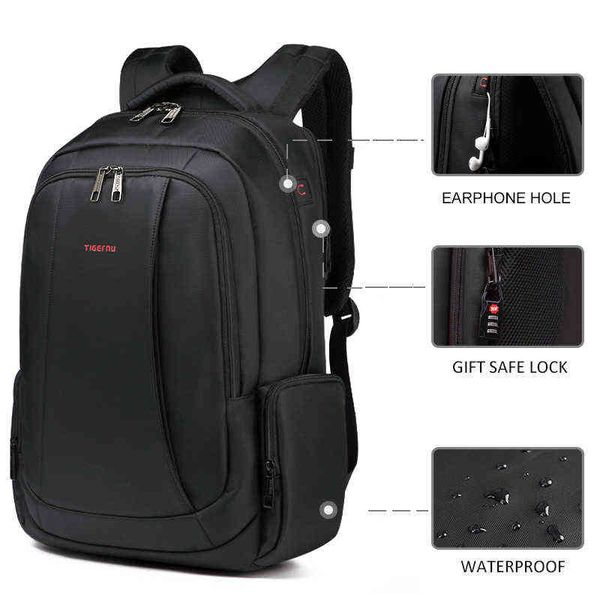 

backpack style bagselling tigernu anti theft men lapfashion school for male 220723