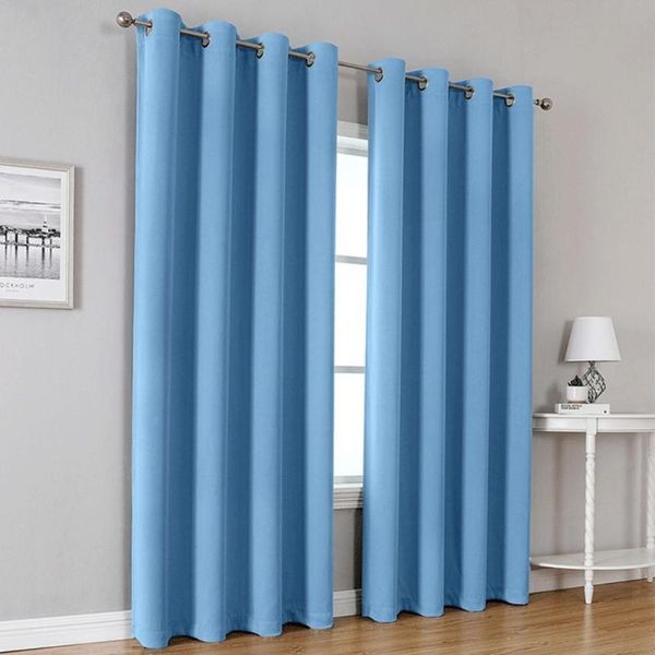 

curtain & drapes practical wrinkle-washable multi colors windproof curtains for home window drape