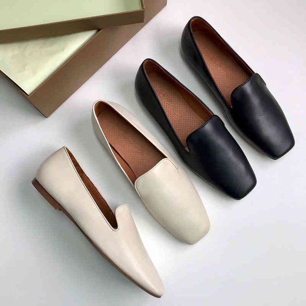 

dress shoes summer shoes without stitching women's blogger's simple retro solid soft glide-in ocqh, Black