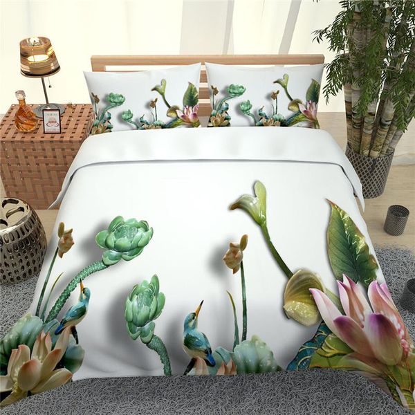 

bedding sets comforter set luxury duvet covers fashion 1quilt cover +1/2pillowcases single/double/full  king bed linen