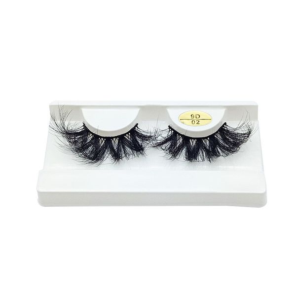 

25mm 3d faux mink lashes fluffy eye makeup 9d false eyelash soft natural thick fake eyelashes extension beauty tools dhl