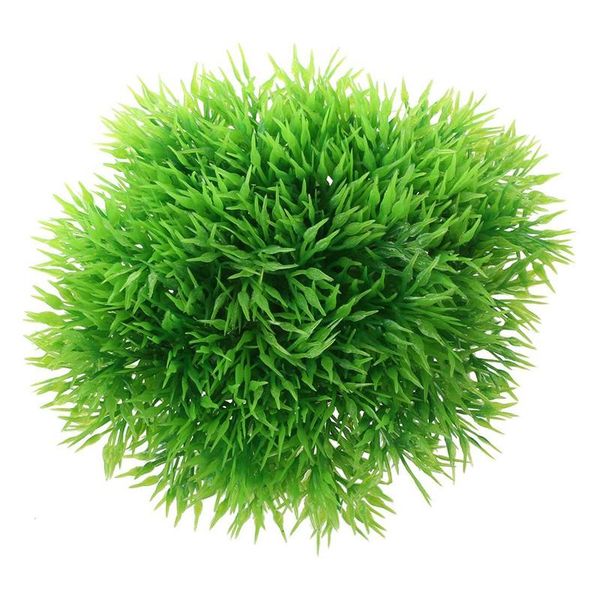 

decorations fish tank emulational underwater plant grass, green