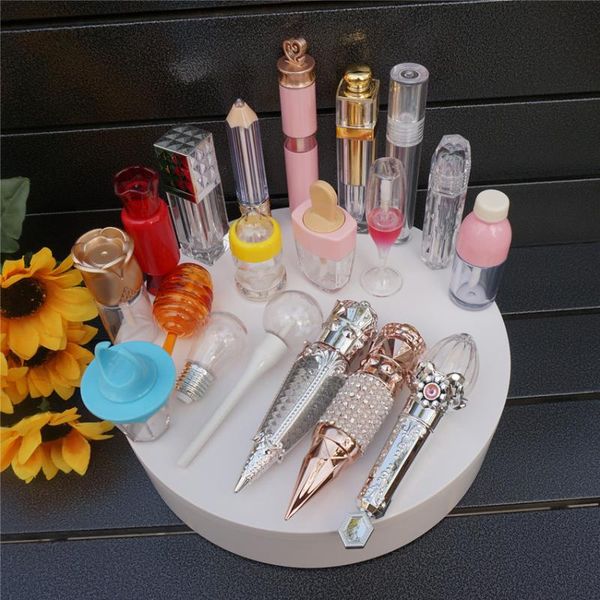 

storage bottles & jars 30pcs empty plastic packing container mini lip gloss packaging box containers lipgloss tubes