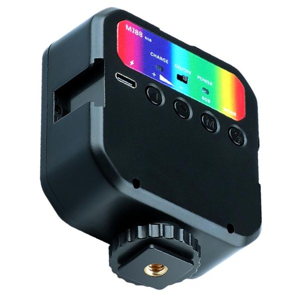 

flash heads fill light, led camera light 360Â° full color portable pography lighting for dslr cameras/tripod