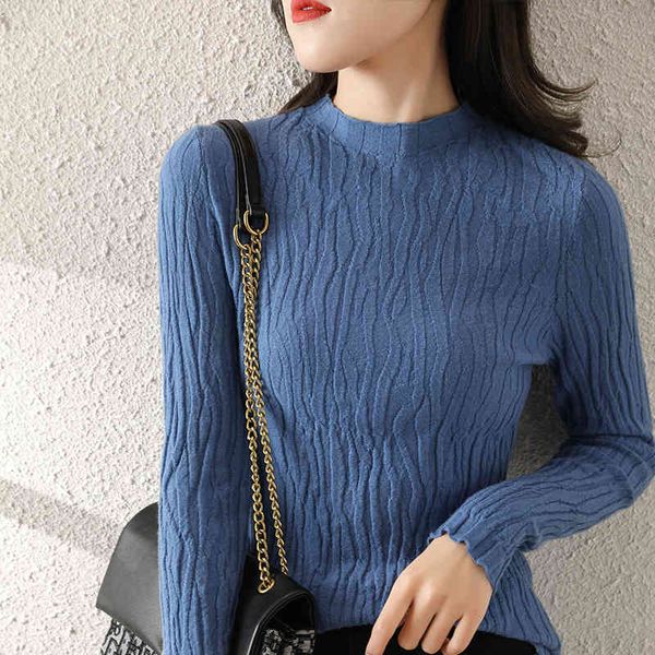 

sweaters women 100% cashmere and wool pullover arrival o-neck elasticity sweater female warm soft basic jumper solid slim femme, White;black