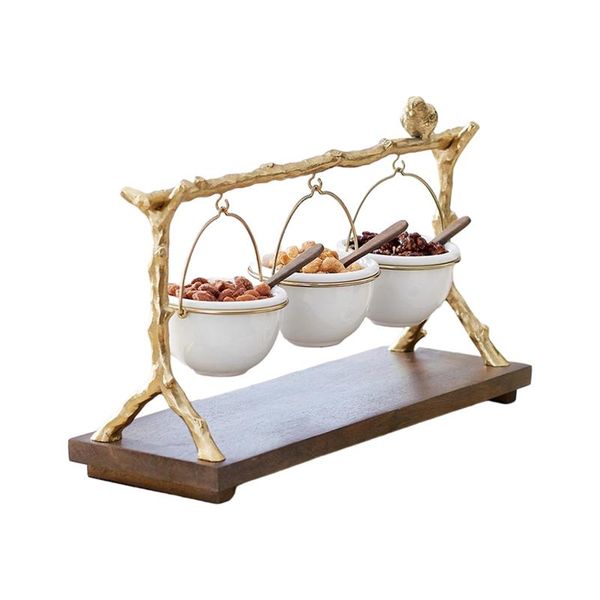 

hooks & rails branch bowl holder creative resin crafts personalized deskornament for home living room wedding decoration