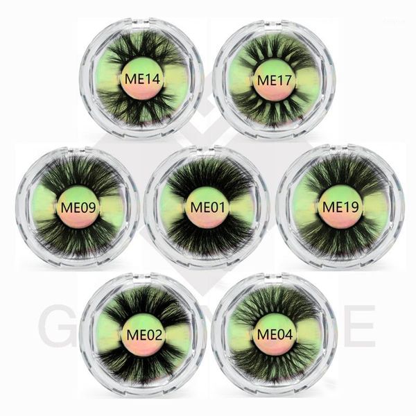 

25mm mink lashes with glitter bottom card clear crystal eyelash packing fluffy eyelashes soft long cosplay strip false lash1