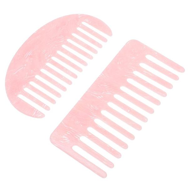 

hair brushes 2pcs acetate combs retro french side accessories for girls, Silver