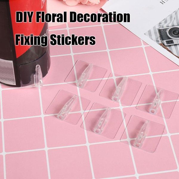 

floral decoration fixing stickers creates gift accessories wrap