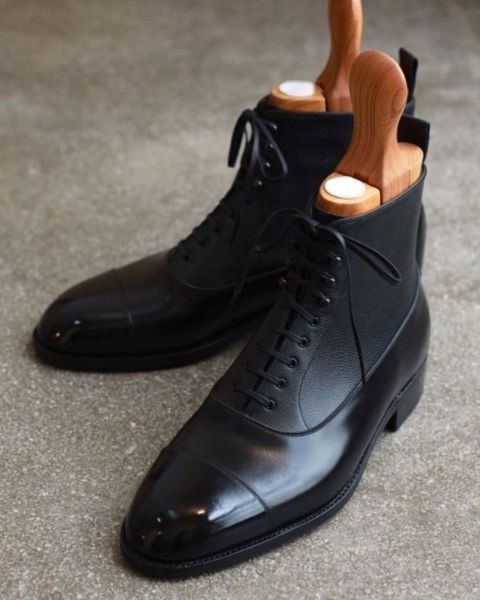 

dress shoes men of leather from the plutonium handmade lace to shoes classic male casual ankle fashion fall designer kr365 m0cj, Black