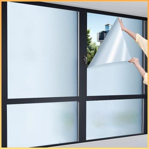 

window stickers film stained glass self-adhesive privacy 3d matte uv protection heat transfer
