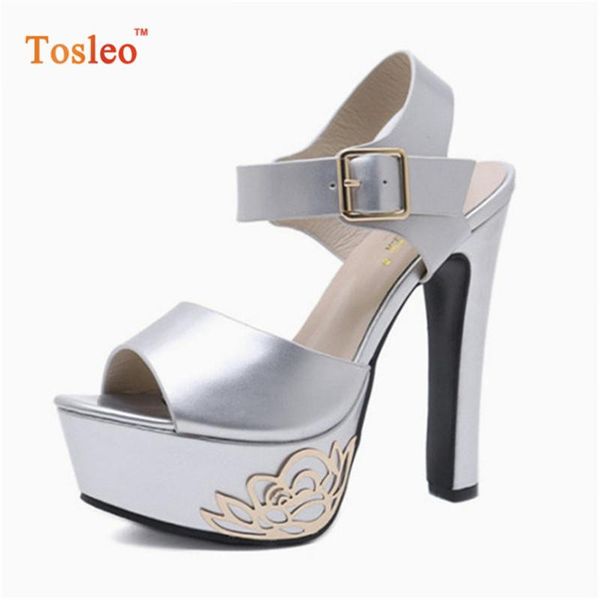

extreme high heel sandals women silver platform female, Black