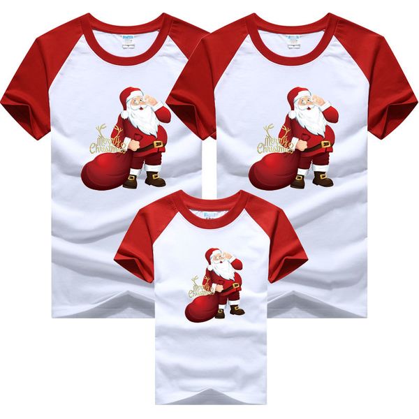 

christmas mommy daddy me clothes t-shirt santa claus mother and daughter matching outfits black friday 0mot, Blue