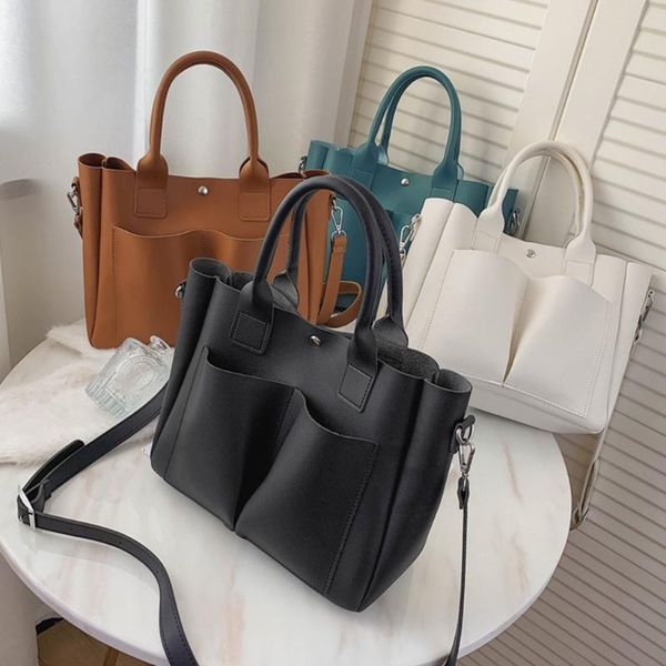 

duffel bags women crossbody bag soft leather shoulder handle handbags with adjustable straps large capacity messenger