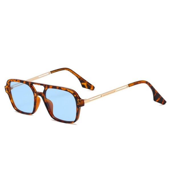 

sunglasses double beam vintage pilot for women men small driver retro sun glasses female square shades uv400 zonnebril oculos, White;black