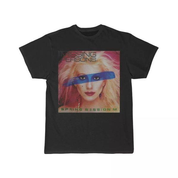 

missing persons spring session m men's short sleeve tee, White;black